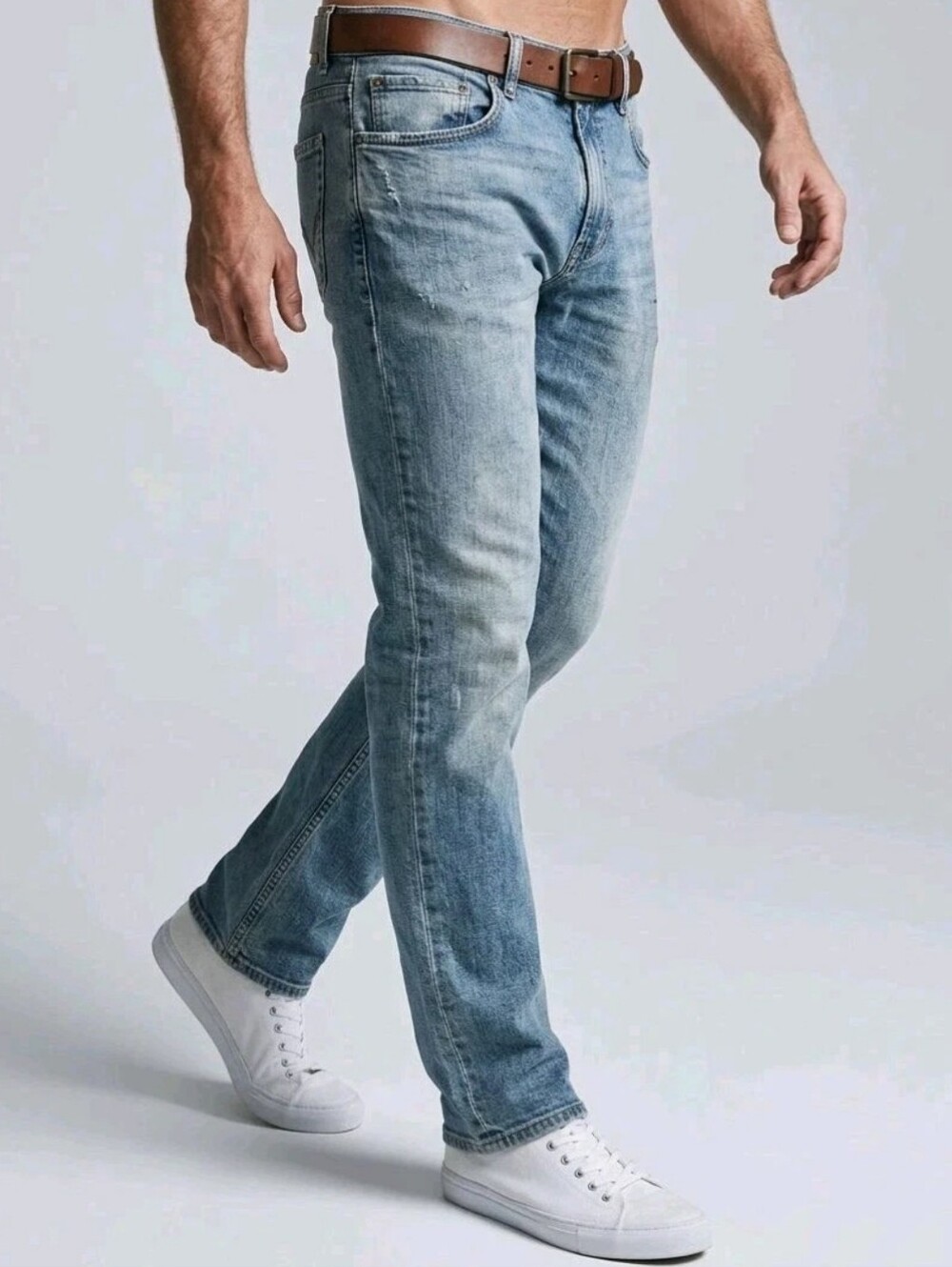 Vintage Levi's 527 Jeans Mens 32x34 (W34xL32) Blue Denim Bootcut Western Cowboy